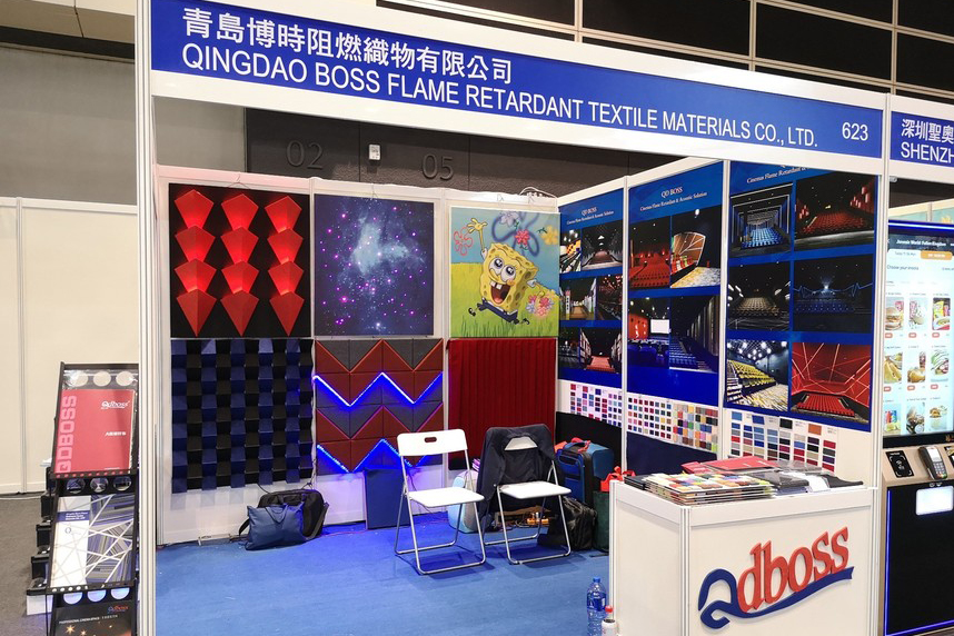 2018.12 stellte CineAsia im Hong Kong Convention & Exhibition Centre aus.